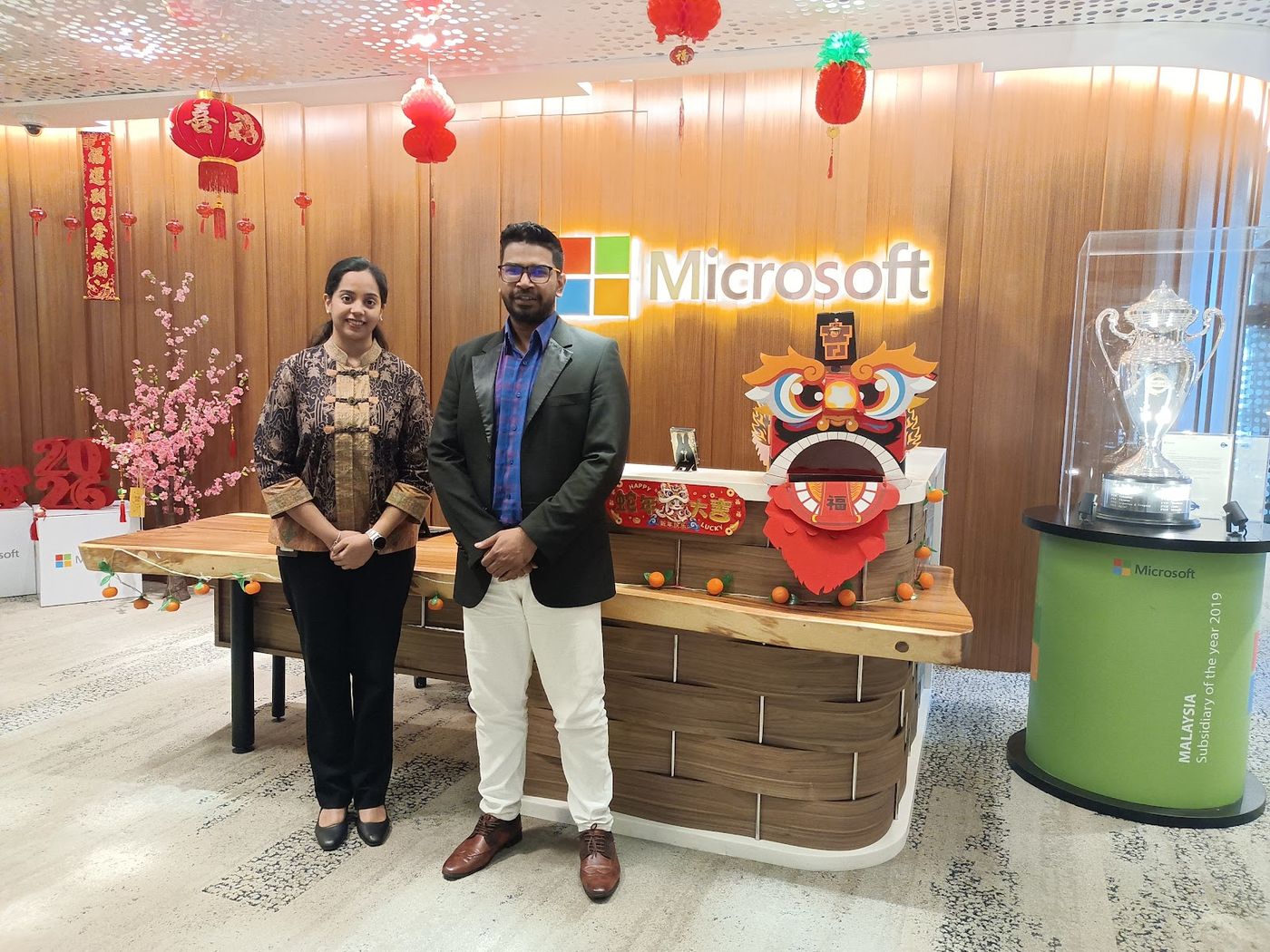 Marques Jeevan Menon at a professional event